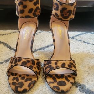 Leopard Heels